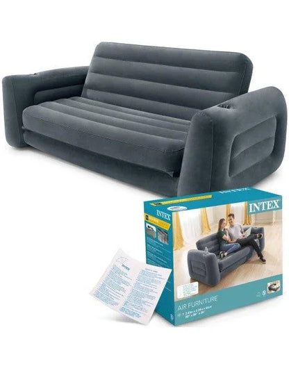 Intex Pull Out Sofa Queen Bed 66552 - Mekamart Australia