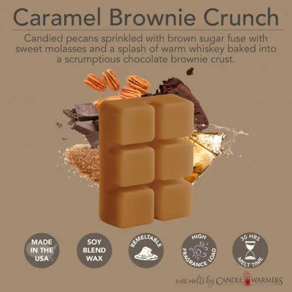 Caramel Brownie Crunch Classic Wax Melts 2.5oz - Mekamart Australia