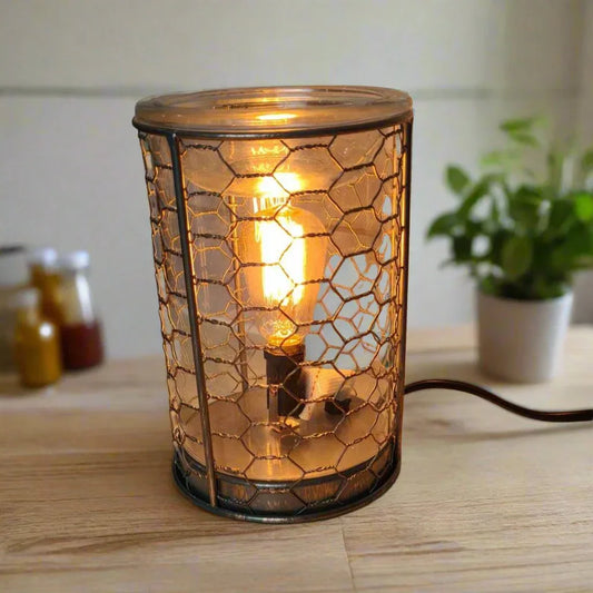 Chicken Wire Edison Bulb Illumination Warmer - Mekamart Australia