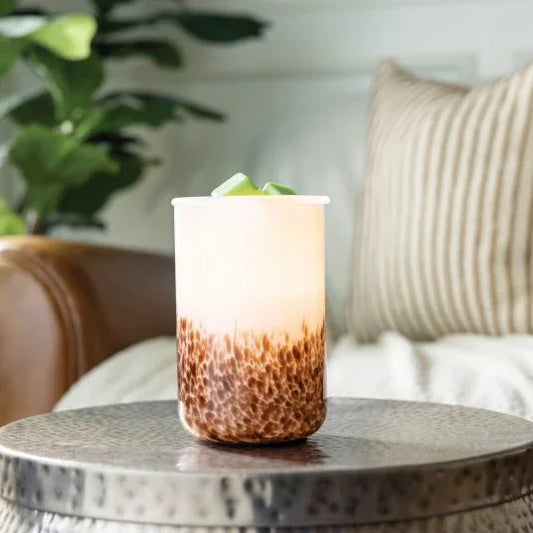 Tiger Shell Glass Illumination Warmer - Mekamart Australia