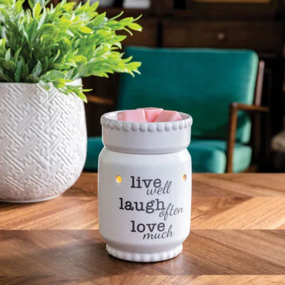 Live Laugh Love Illumination Warmer - Mekamart Australia