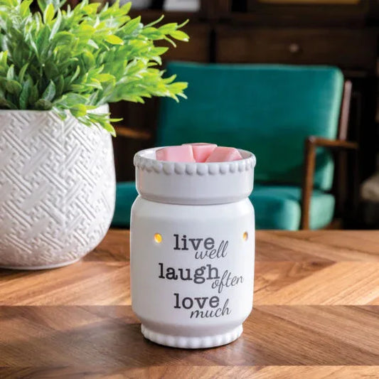 Live Laugh Love Illumination Warmer - Mekamart Australia