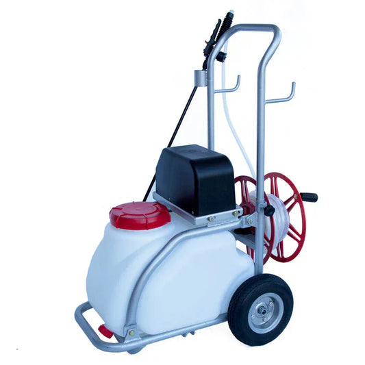 Samland 30L Electric Weed Pest Control Sprayer with Tank 12V Battery Spray Pump Trolley - Mekamart Australia