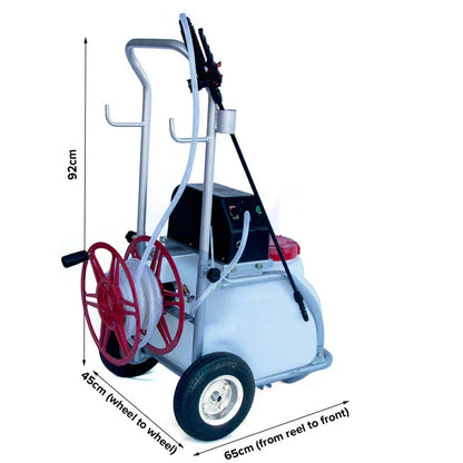 Samland 30L Electric Weed Pest Control Sprayer with Tank 12V Battery Spray Pump Trolley - Mekamart Australia