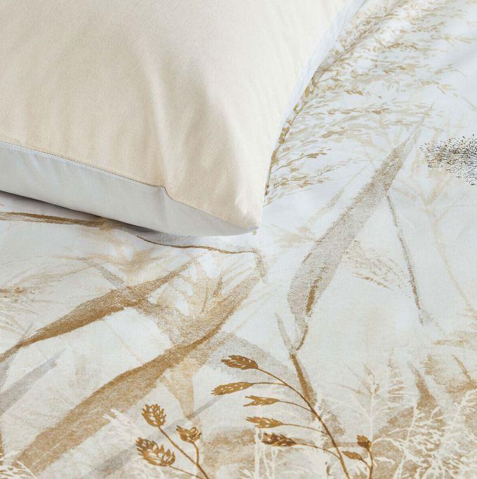 Florine Cotton Percale Sand Quilt Cover Sets by Bedding House King - Mekamart Australia