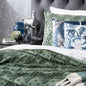 Medallion Sage Cotton Vintage Washed Tufted King Quilt Cover set by Park Avenue - Mekamart Australia