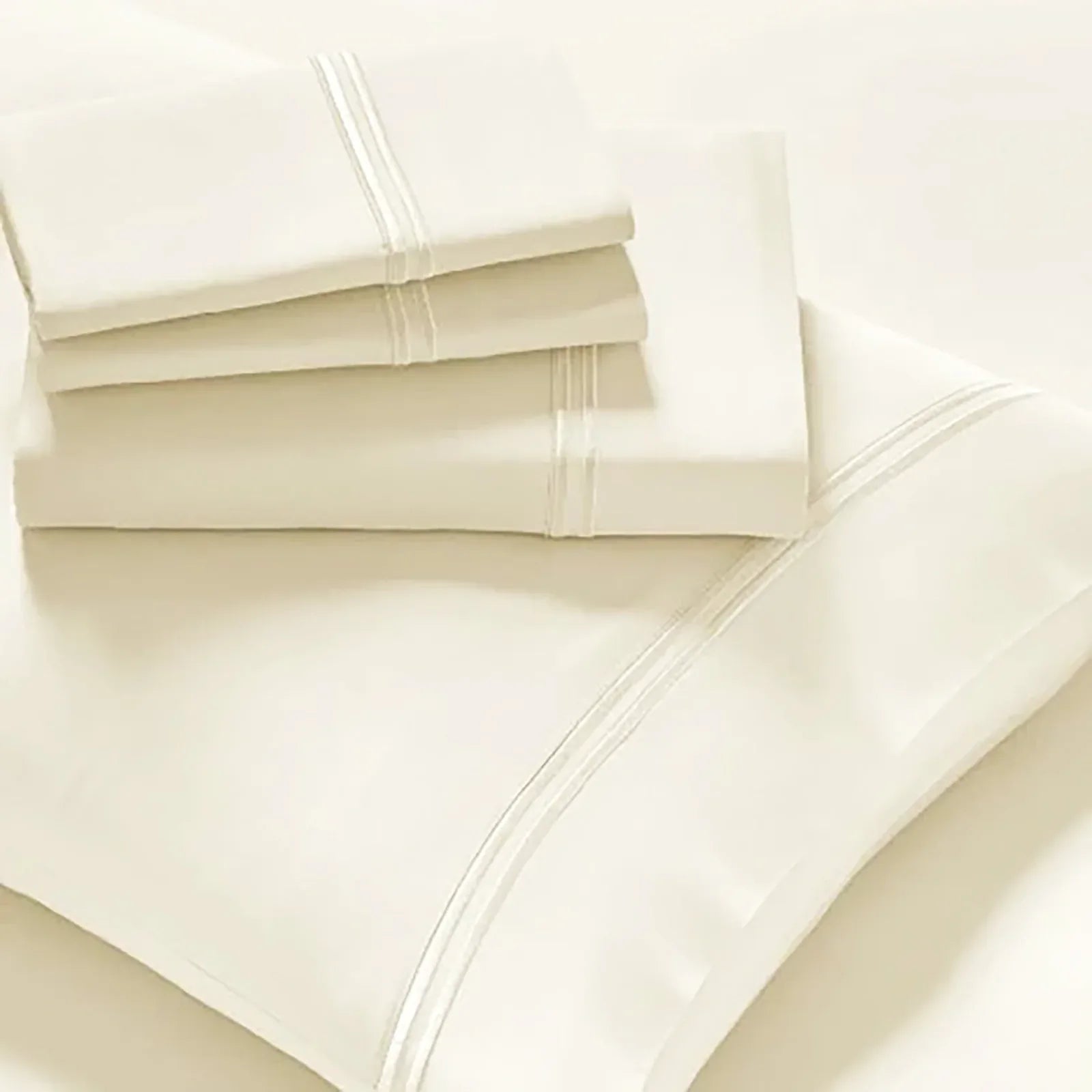 Strada Embroidered 1000 TC Egyptian Cotton Pristine Split King Sheet sets by Renee Taylor - Mekamart Australia