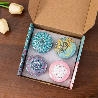 4 Pack Scented Candles Gifts for Women: Aromatherapy Candle Set, Soy Candles for Home Scented, Up to 120H Burning, Candle Gift Set for Bath Meditation Birthday, Diwali, Thanksgiving, Christmas Gifts - Mekamart Australia