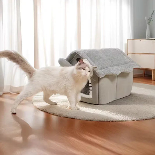 Comfortable pet house for cats and dogs - detachable, washable, four-level universal bed - Mekamart Australia