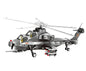 Christmas gift WZ-10 Attack Helicopter Building Blocks Set, 264 Pieces Military Model Kit for Kids Aged 6+ & Enthusiasts（WZ10 helicopter gunship） - Mekamart Australia