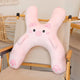 Christmas gift for kids-Kids Travel Pillow, Ergonomic Plush Support for Car Rides, Comfortable Sleep Companion for Children（pink pig） - Mekamart Australia