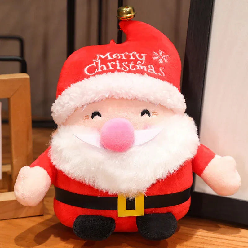Christmas 4-in-1 Plush Set (Tree + Santa + Reindeer): Perfect Birthday/Christmas/Party Gift for Boys, Girls & Adults - Mekamart Australia