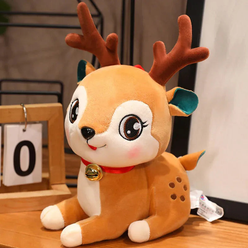 Christmas 4-in-1 Plush Set (Tree + Santa + Reindeer): Perfect Birthday/Christmas/Party Gift for Boys, Girls & Adults - Mekamart Australia