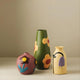 Morandi Painted Ceramic Vase Set (3-Piece) – Modern Home Decor for Flowers | Other Luxury Styles Available in Store - Mekamart Australia