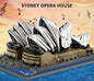Sydney Opera House Mini Building Blocks Model – Iconic Architectural Masterpiece for Home Display, Gifts & Creative Play (White) | Other Architectural Models Available In-Store - Mekamart Australia