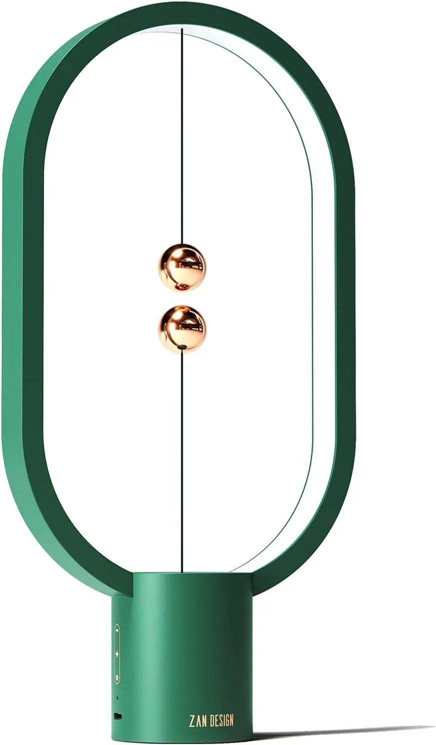 Green Magnetic Balance LED Table Lamp: USB-Powered, Dimmable Eye-Care Light with Award-Winning Design for Australian Homes & Offices - Mekamart Australia