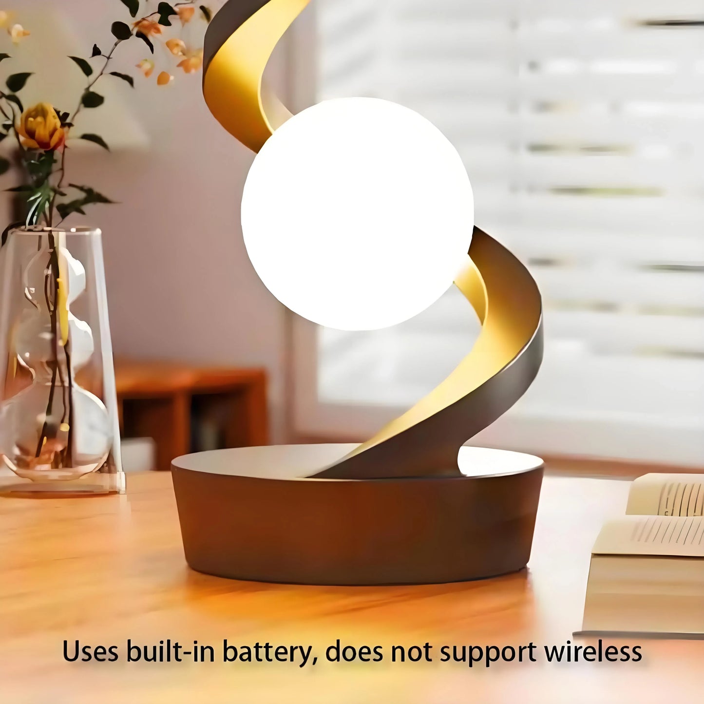 Rotating Levitating Night Light with RGB Colors & Wireless Charging: 1-Second Palm-Activated Spin, Motion-Sensing – Futuristic Lighting for Australian Bedrooms & Offices - Mekamart Australia