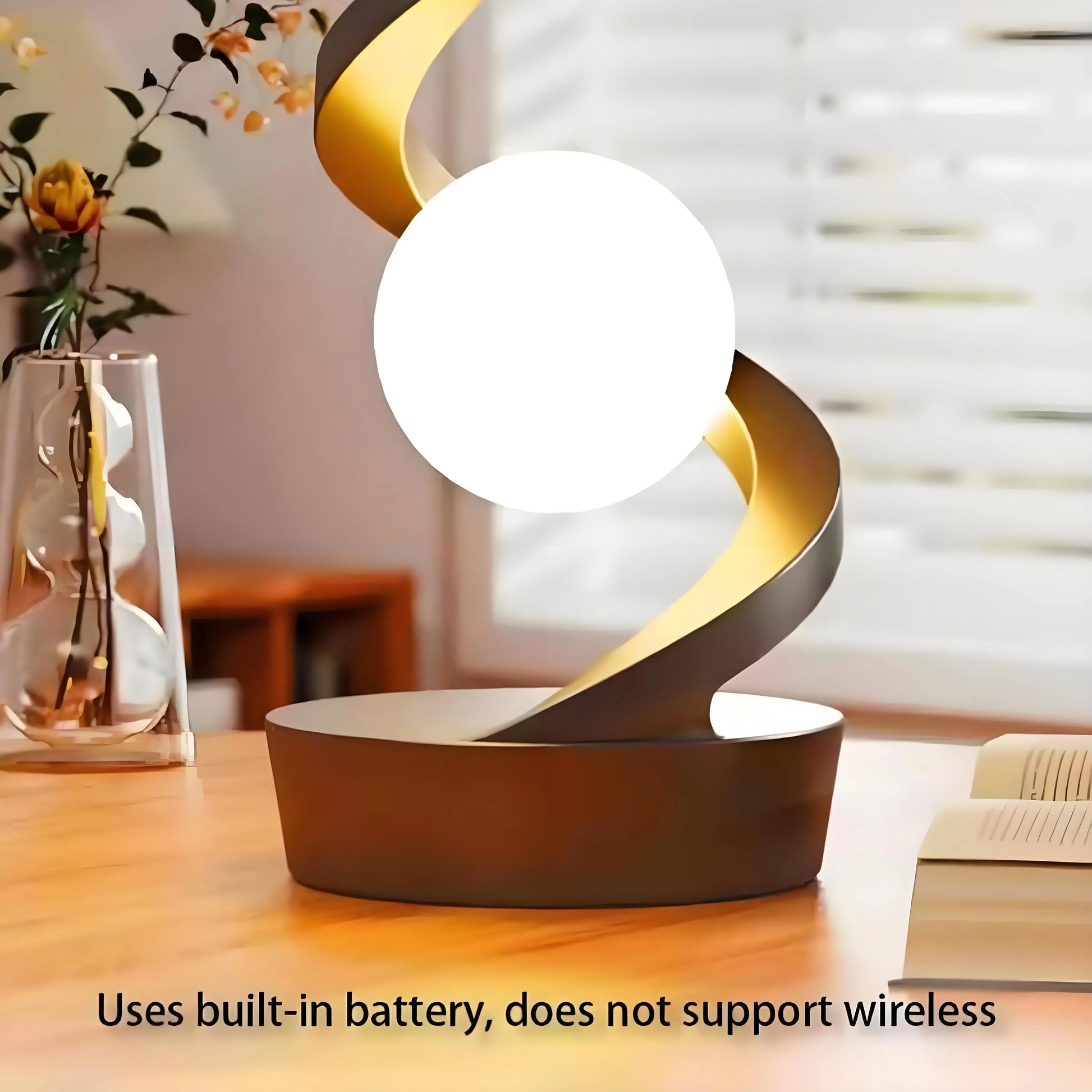 Rotating Levitating Night Light with RGB Colors & Wireless Charging: 1-Second Palm-Activated Spin, Motion-Sensing – Futuristic Lighting for Australian Bedrooms & Offices - Mekamart Australia