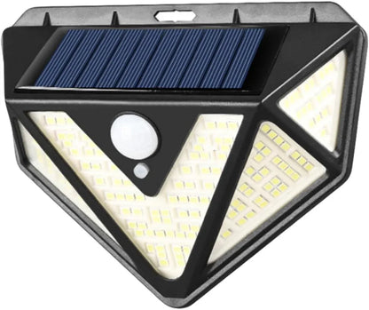2-Pack Solar LED Motion Sensor Wall Light: Dusk-to-Dawn Outdoor Lighting for Aussie Gardens, Fences & Patios - Mekamart Australia