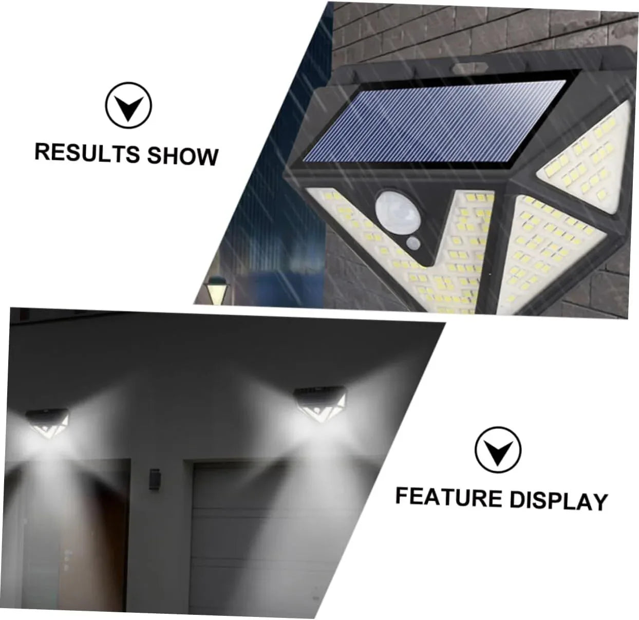 2-Pack Solar LED Motion Sensor Wall Light: Dusk-to-Dawn Outdoor Lighting for Aussie Gardens, Fences & Patios - Mekamart Australia