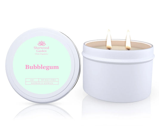 Bubblegum Soy Candle Tin 165g - Mekamart Australia