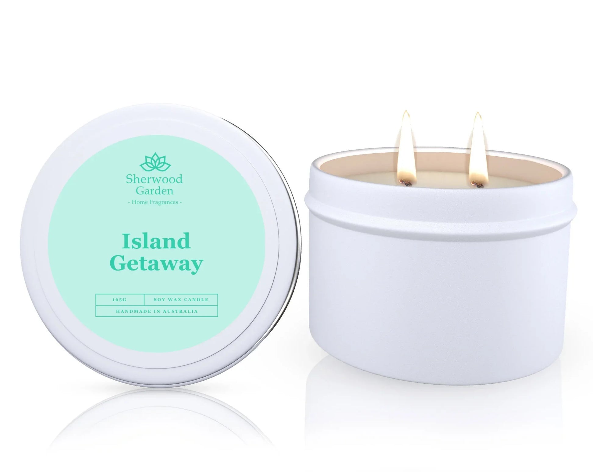 Island Getaway Soy Candle Tin 165g - Mekamart Australia