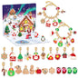 Christmas DIY Jewelry & Craft Advent Calendar(M-26,20*17*1.3cm) - Mekamart Australia