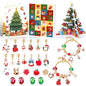 Christmas DIY Jewelry & Craft Advent Calendar(M-29,20*17*1.3cm) - Mekamart Australia