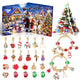 Christmas DIY Jewelry & Craft Advent Calendar(M-30,20*17*1.3cm) - Mekamart Australia