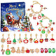 Christmas DIY Jewelry & Craft Advent Calendar(
YD-08,20*17*1.3cm) - Mekamart Australia