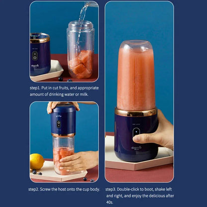 Portable Electric Fruit Juice Blender - Mekamart Australia