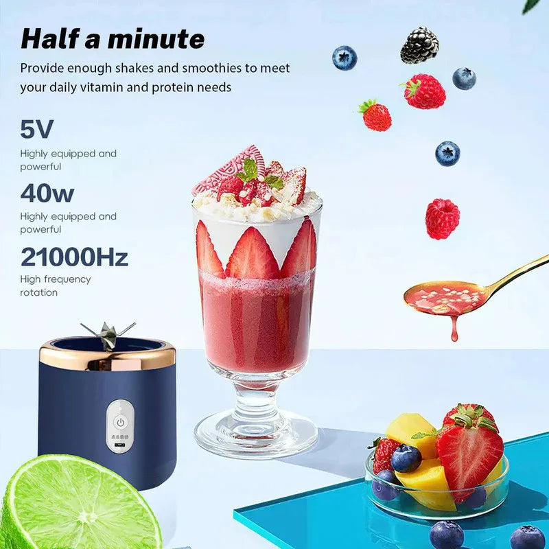 Portable Electric Fruit Juice Blender - Mekamart Australia