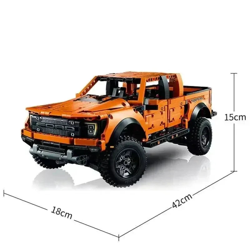 Raptor Off-Road Car Building Blocks - Mekamart Australia
