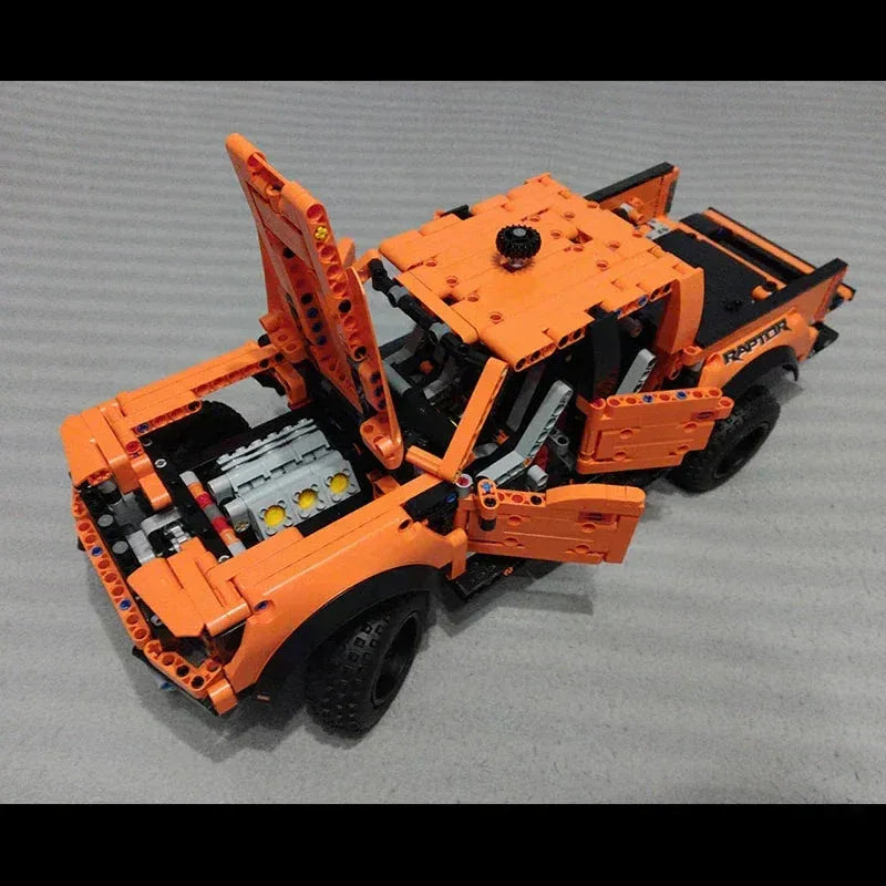 Raptor Off-Road Car Building Blocks - Mekamart Australia