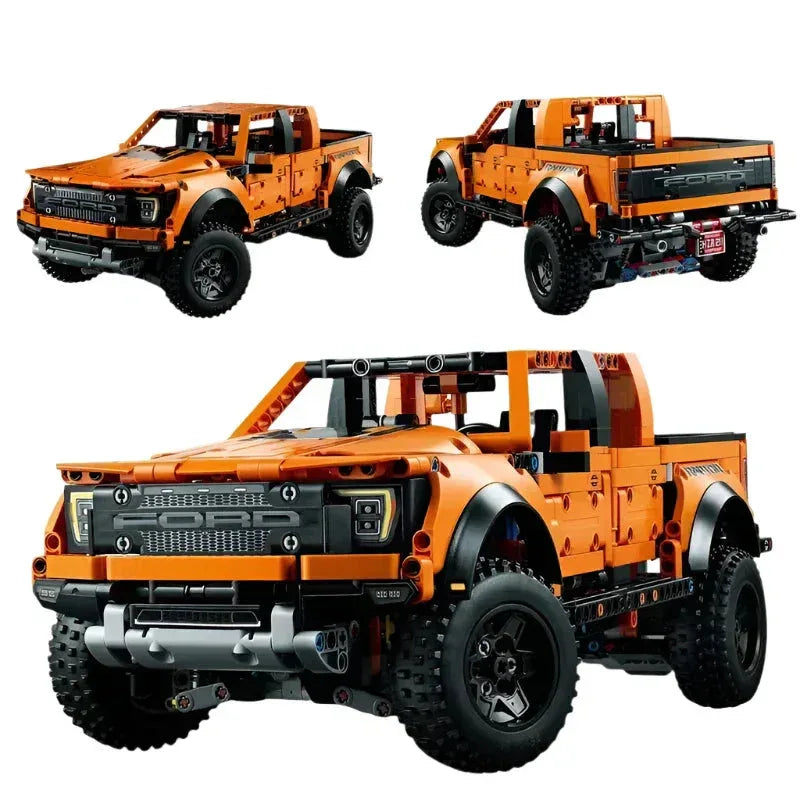 Raptor Off-Road Car Building Blocks - Mekamart Australia