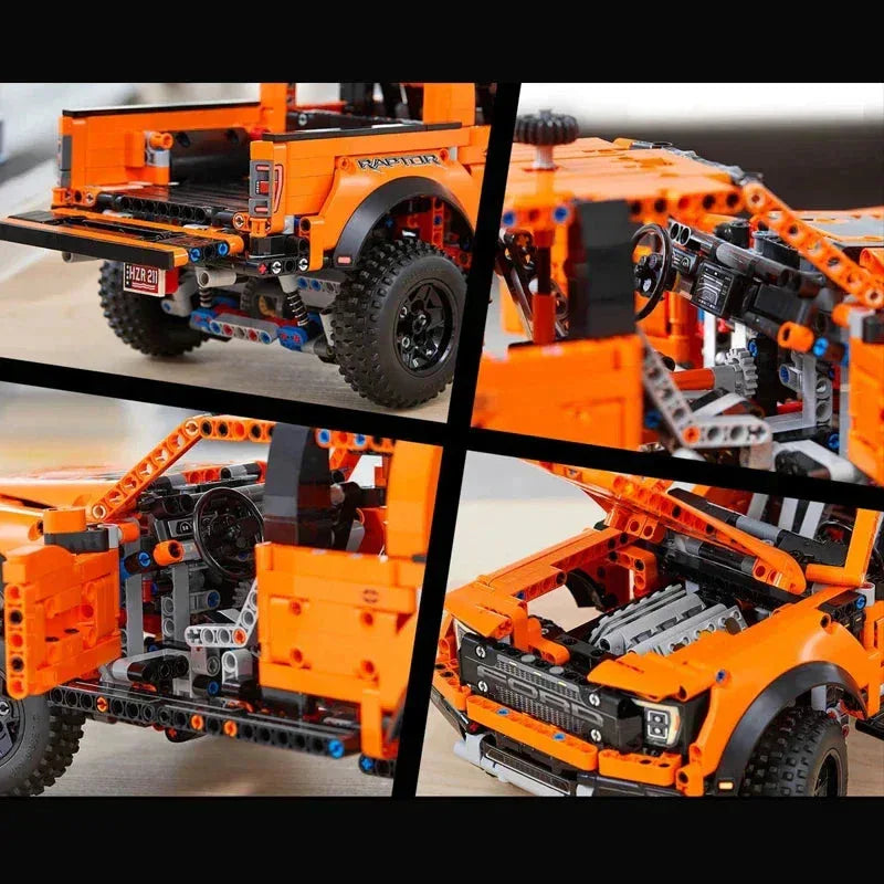 Raptor Off-Road Car Building Blocks - Mekamart Australia