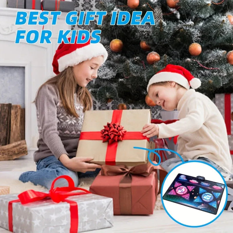 Double Dance Mat Music Light Exercise Toy - Mekamart Australia