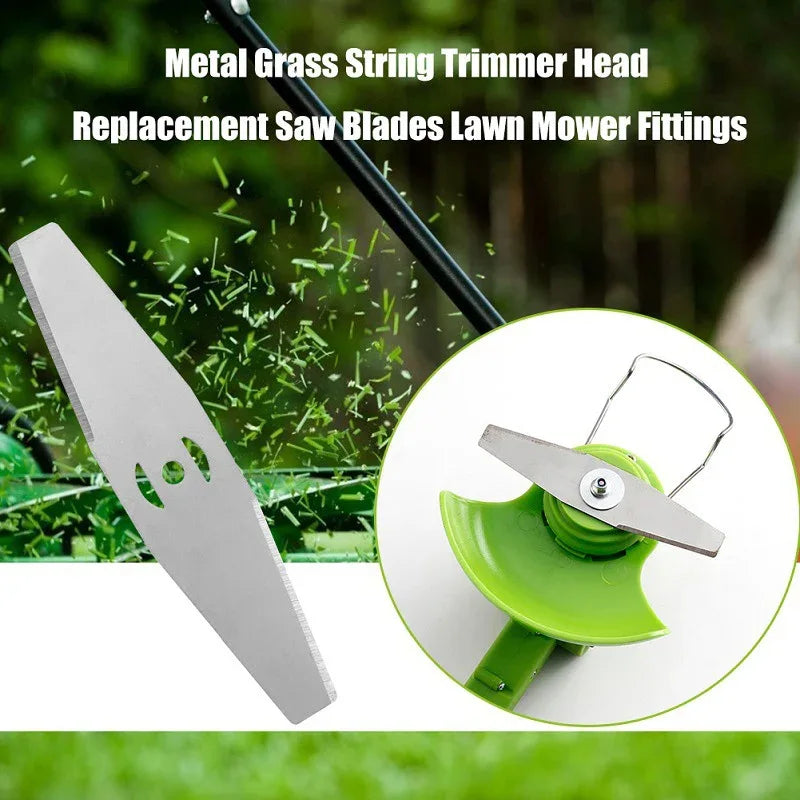 Lawn Mower Blades - 5-Piece Set, High-Durability Cutting Blades - Mekamart Australia