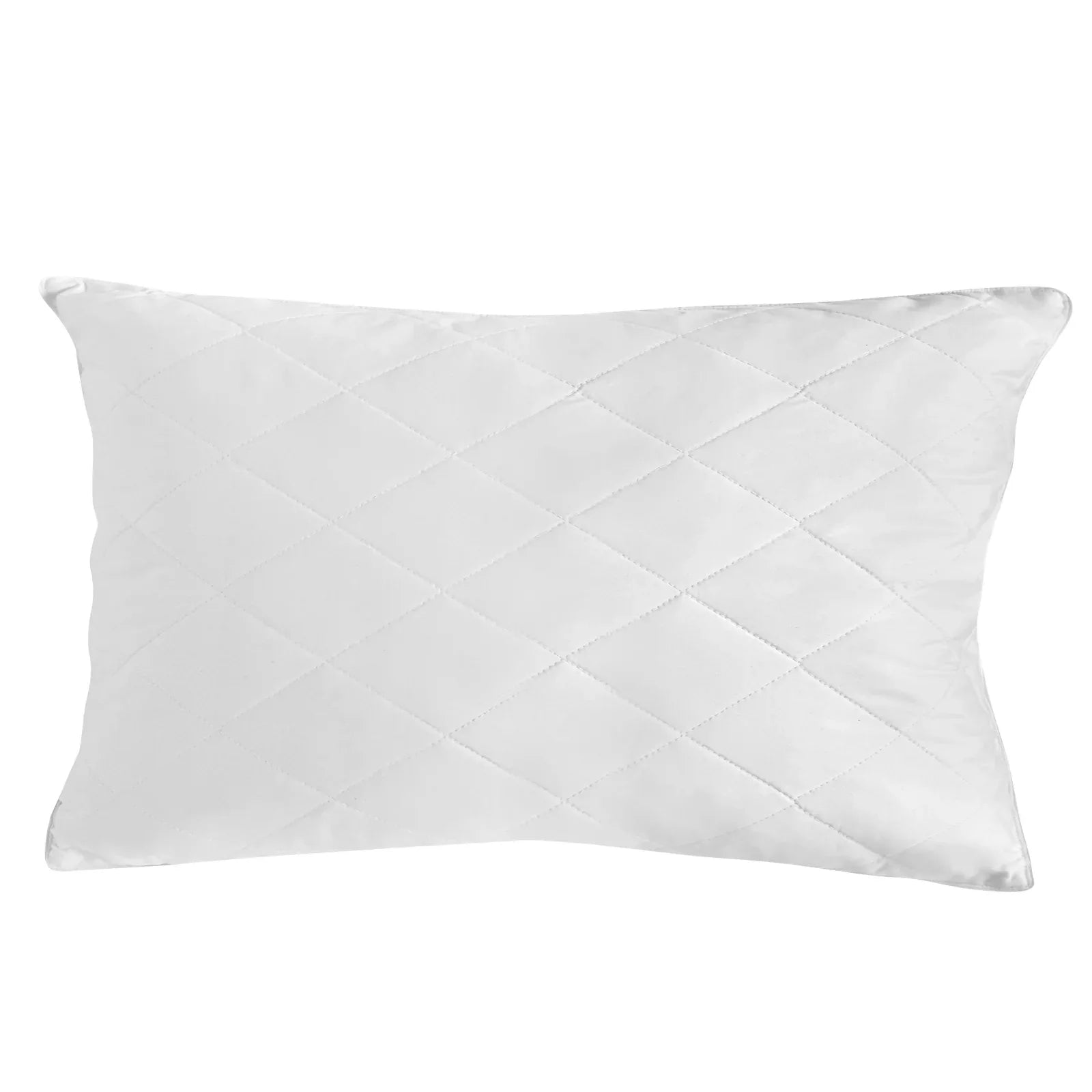 Royal Comfort Luxury Bamboo Blend Quilted Pillow Twin Pack Extra Fill Support - Mekamart Australia