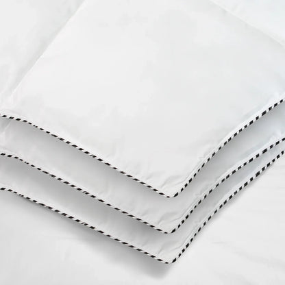 Royal Comfort Bamboo Blend Quilt 250GSM Luxury Duvet 100% Cotton Cover - Single - White - Mekamart Australia