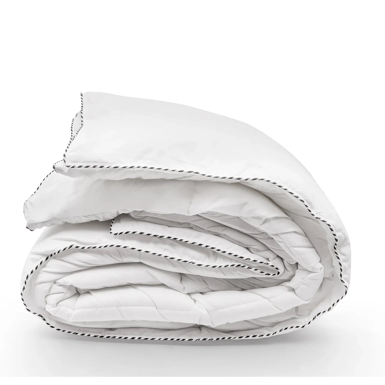 Royal Comfort Bamboo Blend Quilt 250GSM Luxury Duvet 100% Cotton Cover - Double - White - Mekamart Australia