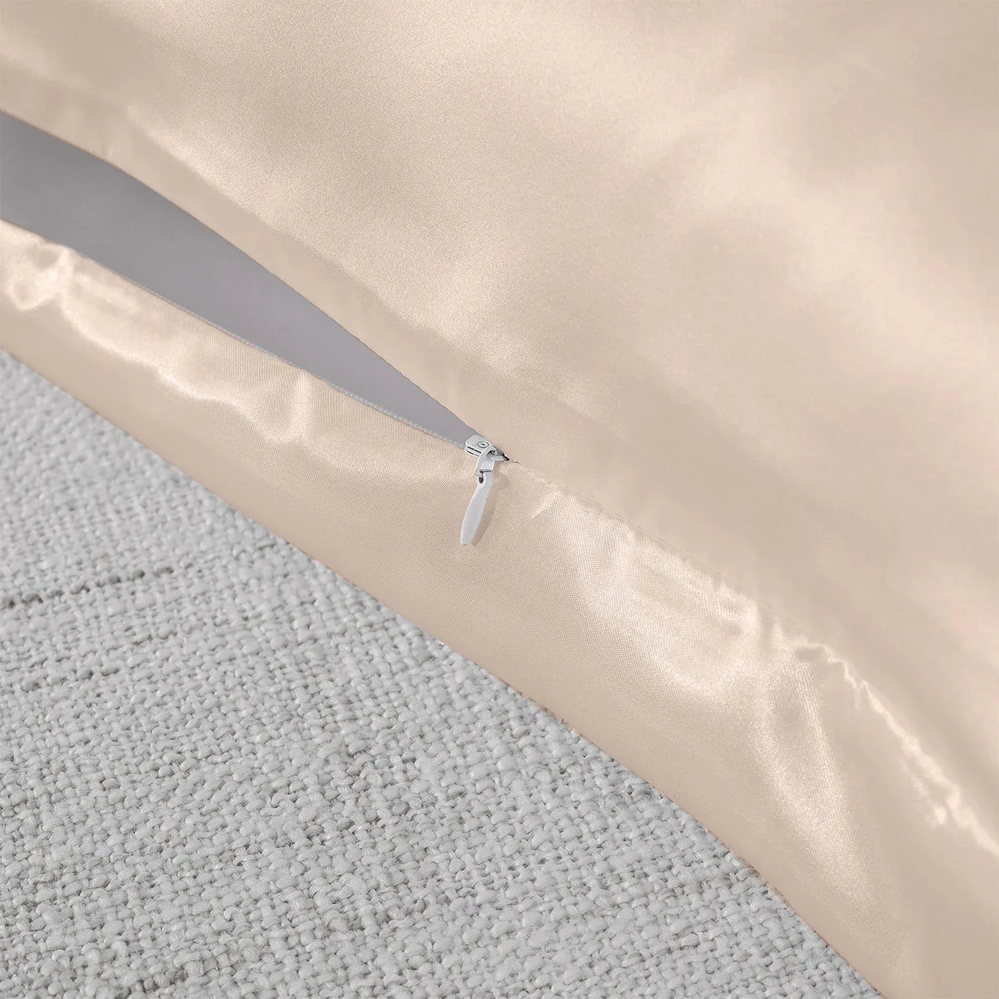 Royal Comfort Pure Silk Pillow Case 100% Mulberry Silk Hypoallergenic Pillowcase - Champagne Pink - Mekamart Australia