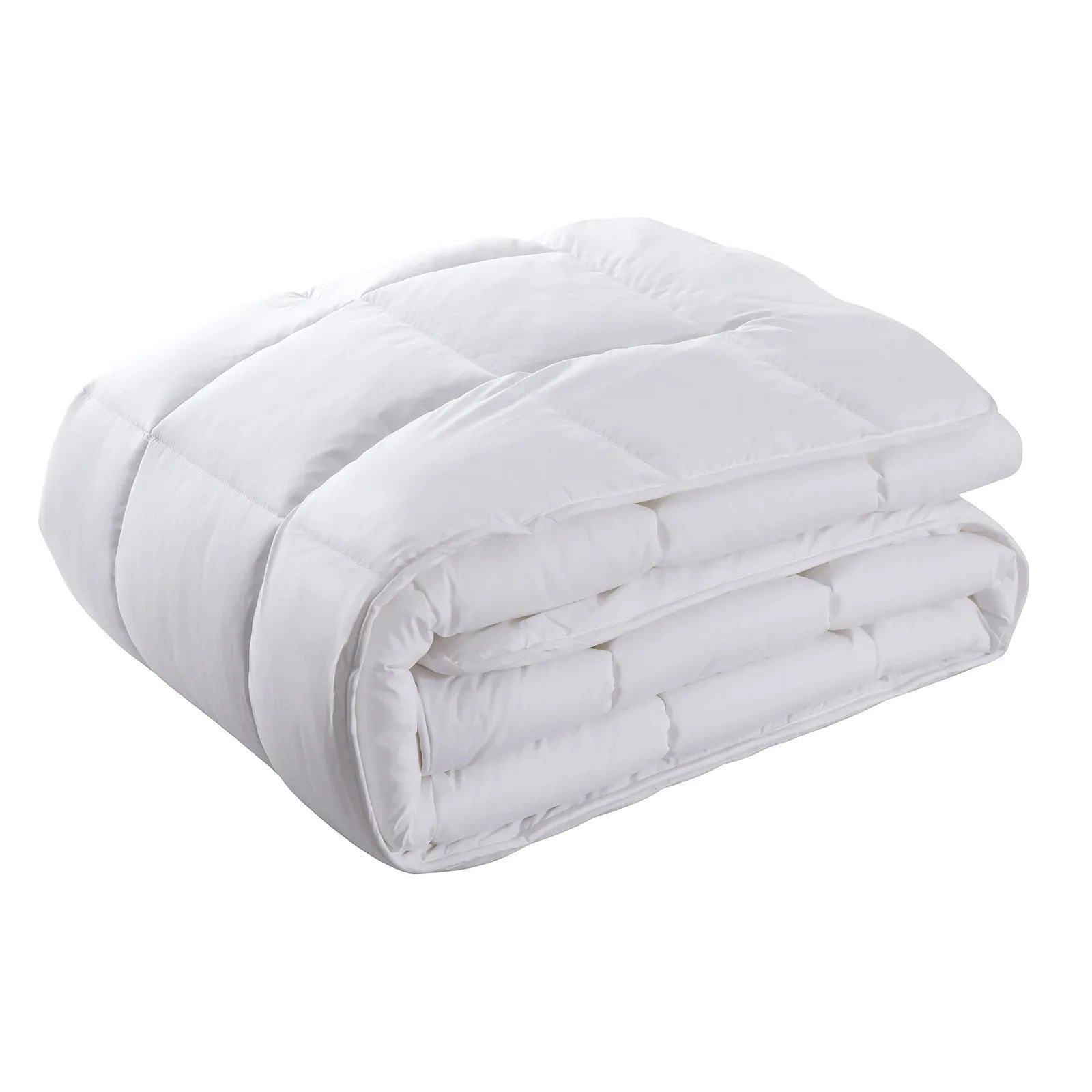 Royal Comfort 800GSM Silk Blend Quilt Duvet Ultra Warm Winter Weight - Double - White - Mekamart Australia