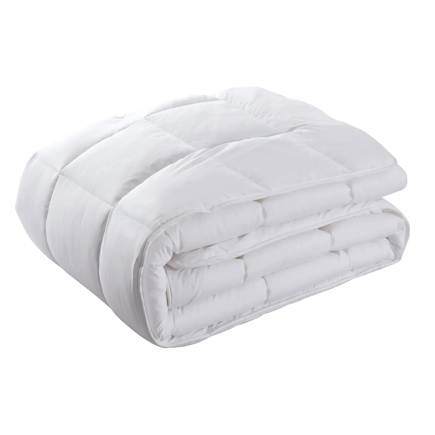 Royal Comfort 800GSM Silk Blend Quilt Duvet Ultra Warm Winter Weight - Queen - White - Mekamart Australia