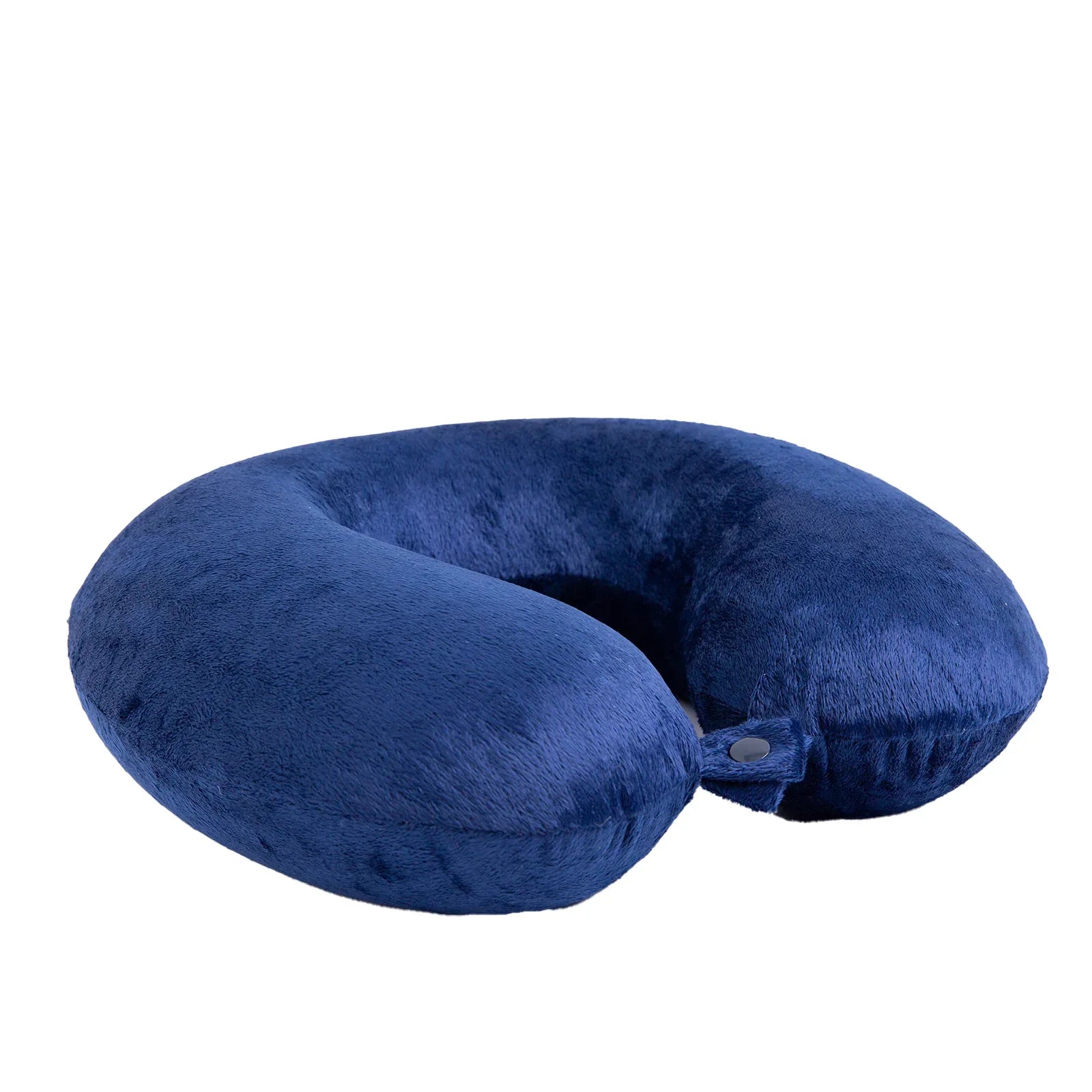 Milano Decor Memory Foam Travel Neck Pillow With Clip Cushion Support Soft Blue - Mekamart Australia