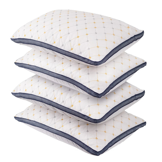 Royal Comfort Luxury Air Mesh Pillows 4 Pack Hotel Quality Checked Ultra Comfort - Mekamart Australia
