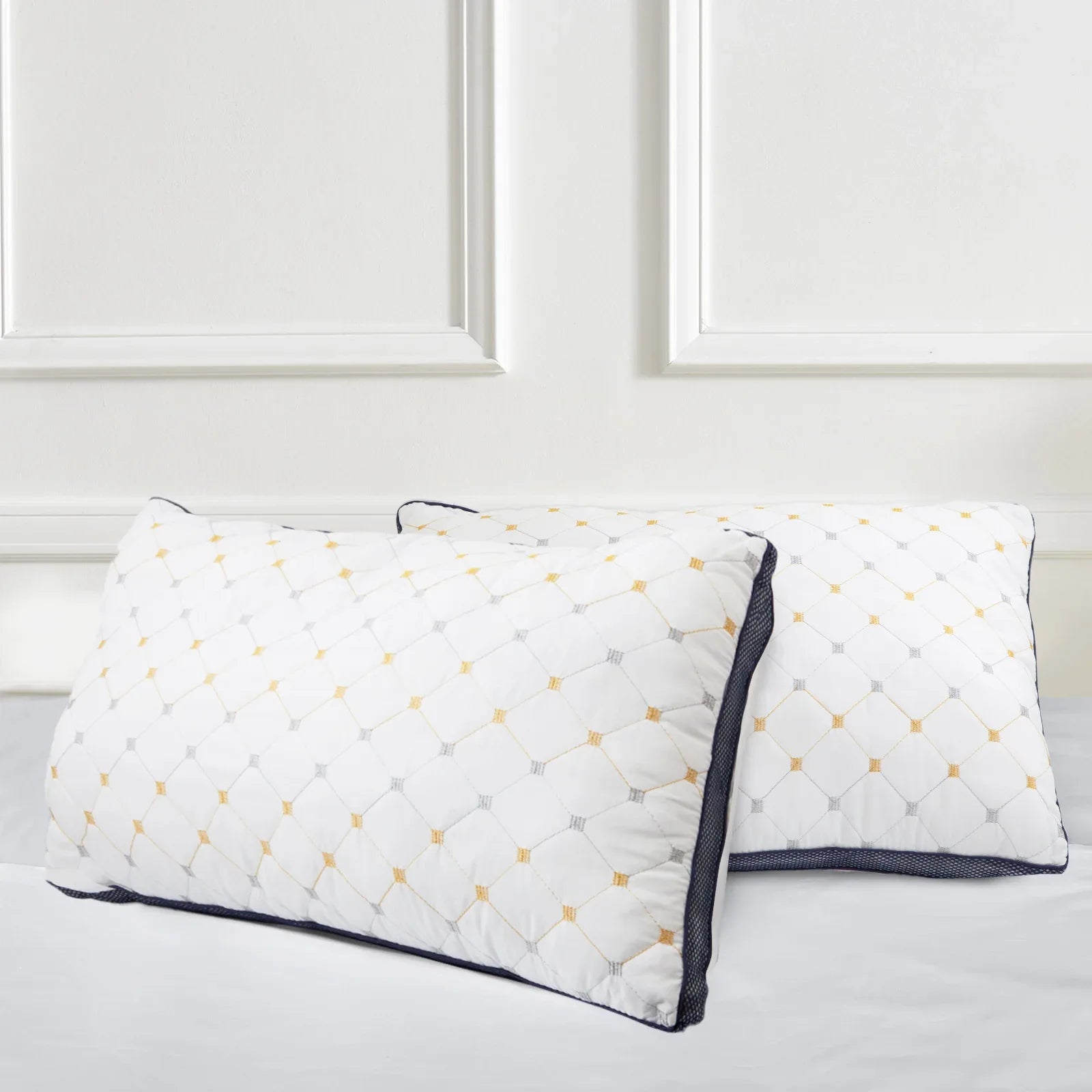 Royal Comfort Luxury Air Mesh Pillows 4 Pack Hotel Quality Checked Ultra Comfort - Mekamart Australia