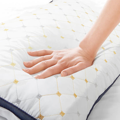 Royal Comfort Luxury Air Mesh Pillows 4 Pack Hotel Quality Checked Ultra Comfort - Mekamart Australia
