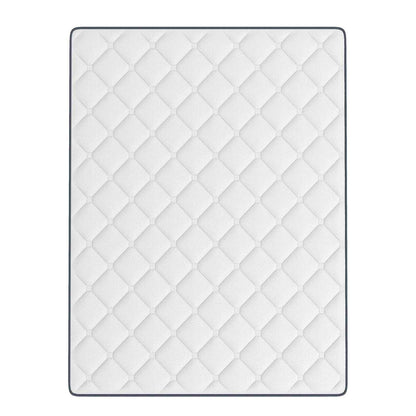 Spine-Lab Mattress 5 Zone 21cm Medium Firm Foam Bonnell Spring - King Single - White - Mekamart Australia