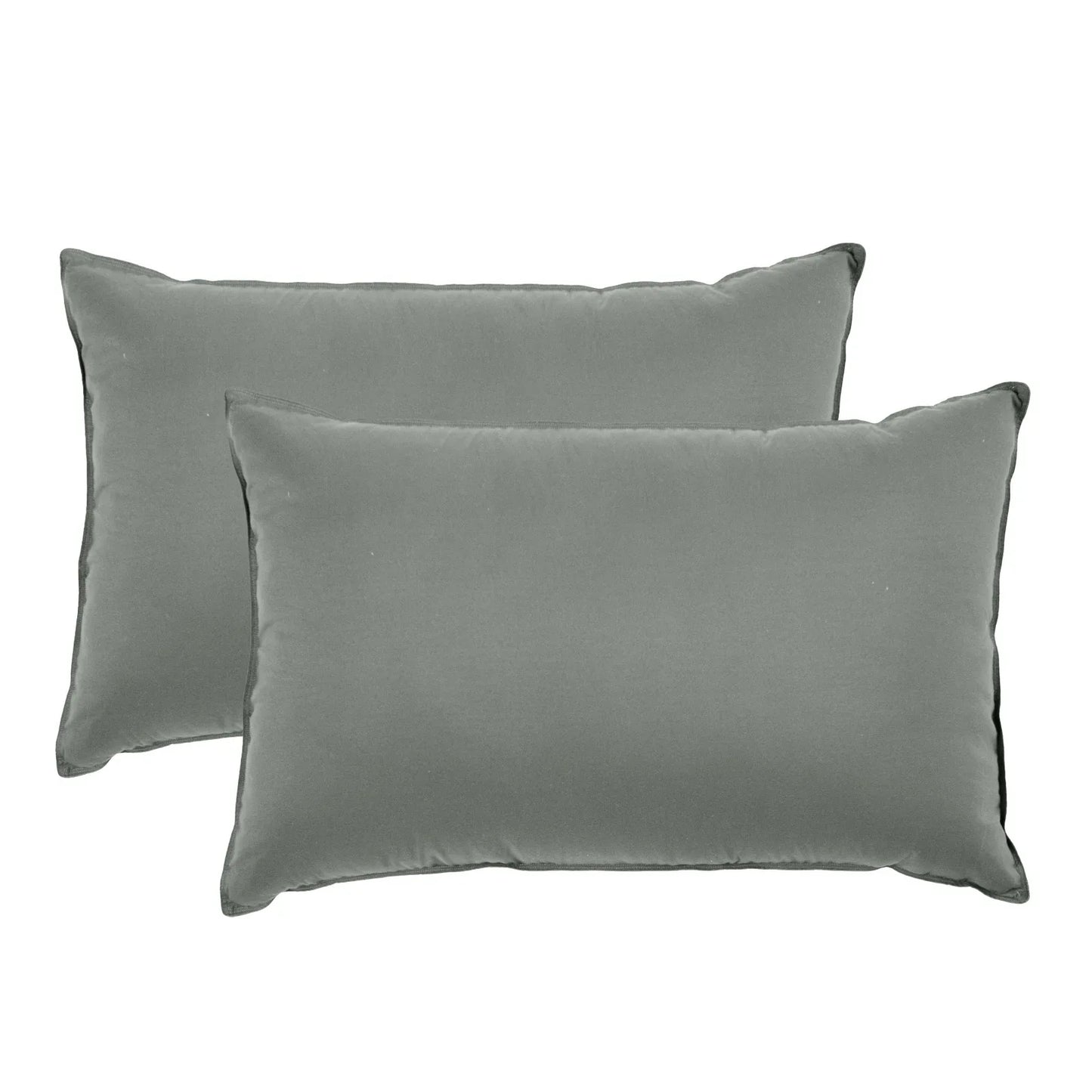 Royal Comfort Charcoal Bamboo Pillow Hotel Quality Luxury Twin Pack - Mekamart Australia
